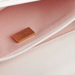 Chanel Seasonal Wallet On Chain WOC White Chanel Seasonal Wallet On Chain WOC White