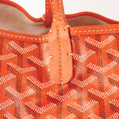Goyard St Louis PM Orange Tote Goyard St Louis PM Orange Tote