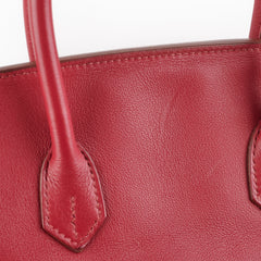 Hermes Birkin 35 Rubis O Square Stamp Hermes Birkin 35 Rubis O Square Stamp