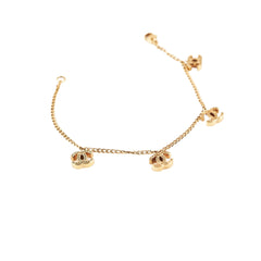 Chanel CC Logo Gold Bracelet Costume Jewellery Chanel CC Logo Gold Bracelet Costume Jewellery
