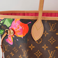 Louis Vuitton Neverfull Rose Monogram MM Tote Louis Vuitton Neverfull Rose Monogram MM Tote