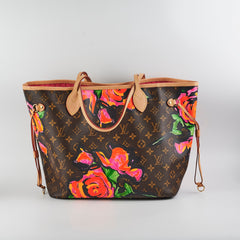 Louis Vuitton Neverfull Rose Monogram MM Tote Louis Vuitton Neverfull Rose Monogram MM Tote