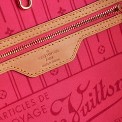 Louis Vuitton Neverfull Rose Monogram MM Tote Louis Vuitton Neverfull Rose Monogram MM Tote