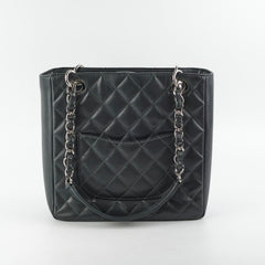 Chanel Caviar PST Petite Shopping Tote Black Chanel Caviar PST Petite Shopping Tote Black
