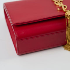 Saint Laurent Medium Tassel Kate Red Saint Laurent Medium Tassel Kate Red