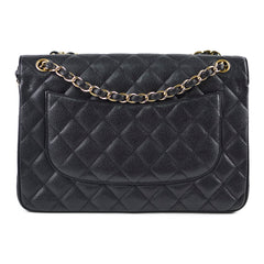 Chanel Caviar Jumbo Double Classic Flap Black Chanel Caviar Jumbo Double Classic Flap Black