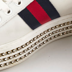 Gucci Ace Crystal Platform Sneakers White Size 37 Gucci Ace Crystal Platform Sneakers White Size 37