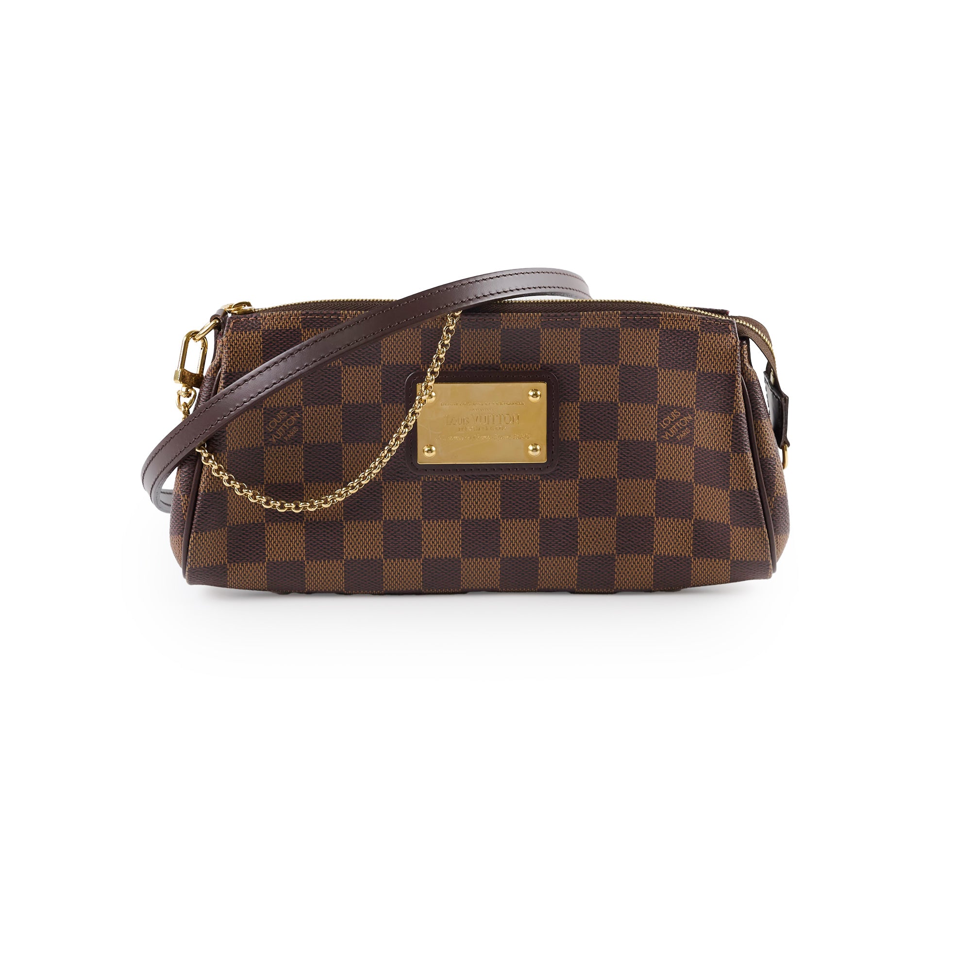 Louis Vuitton Eva Clutch Damier Ebene – THE PURSE AFFAIR