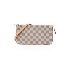 Louis Vuitton Pochette Accessories Damier Azur Louis Vuitton Pochette Accessories Damier Azur