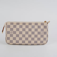 Louis Vuitton Pochette Accessories Damier Azur Louis Vuitton Pochette Accessories Damier Azur