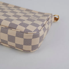 Louis Vuitton Pochette Accessories Damier Azur Louis Vuitton Pochette Accessories Damier Azur