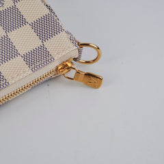 Louis Vuitton Pochette Accessories Damier Azur Louis Vuitton Pochette Accessories Damier Azur