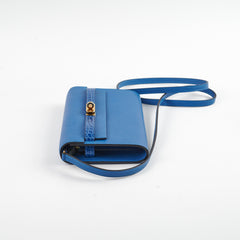 Hermes Kelly To Go Epsom/Alligator Mykonos/Bleu Zellige 2021 Hermes Kelly To Go Epsom/Alligator Mykonos/Bleu Zellige 2021