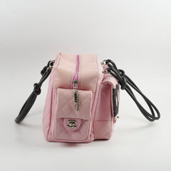 Chanel Vintage Lambskin Reporter Bag Pink Chanel Vintage Lambskin Reporter Bag Pink