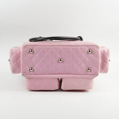 Chanel Vintage Lambskin Reporter Bag Pink Chanel Vintage Lambskin Reporter Bag Pink