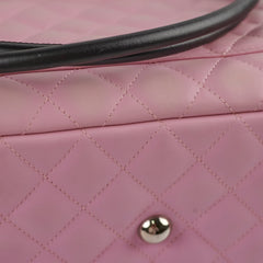 Chanel Vintage Lambskin Reporter Bag Pink Chanel Vintage Lambskin Reporter Bag Pink
