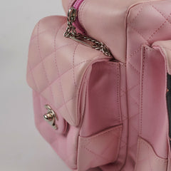 Chanel Vintage Lambskin Reporter Bag Pink Chanel Vintage Lambskin Reporter Bag Pink