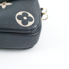 Louis Vuitton Pochette Metis East West Bag Black/Beige Louis Vuitton Pochette Metis East West Bag Black/Beige