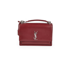 Saint Laurent Sunset Medium Burgundy Saint Laurent Sunset Medium Burgundy