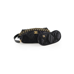 Chanel Cosmetic Pouch Black Chanel Cosmetic Pouch Black