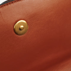 Celine Clutch On Strap Triomphe Calfskin Tan Celine Clutch On Strap Triomphe Calfskin Tan