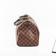 Louis Vuitton Speedy 30  Damier Ebene Louis Vuitton Speedy 30  Damier Ebene