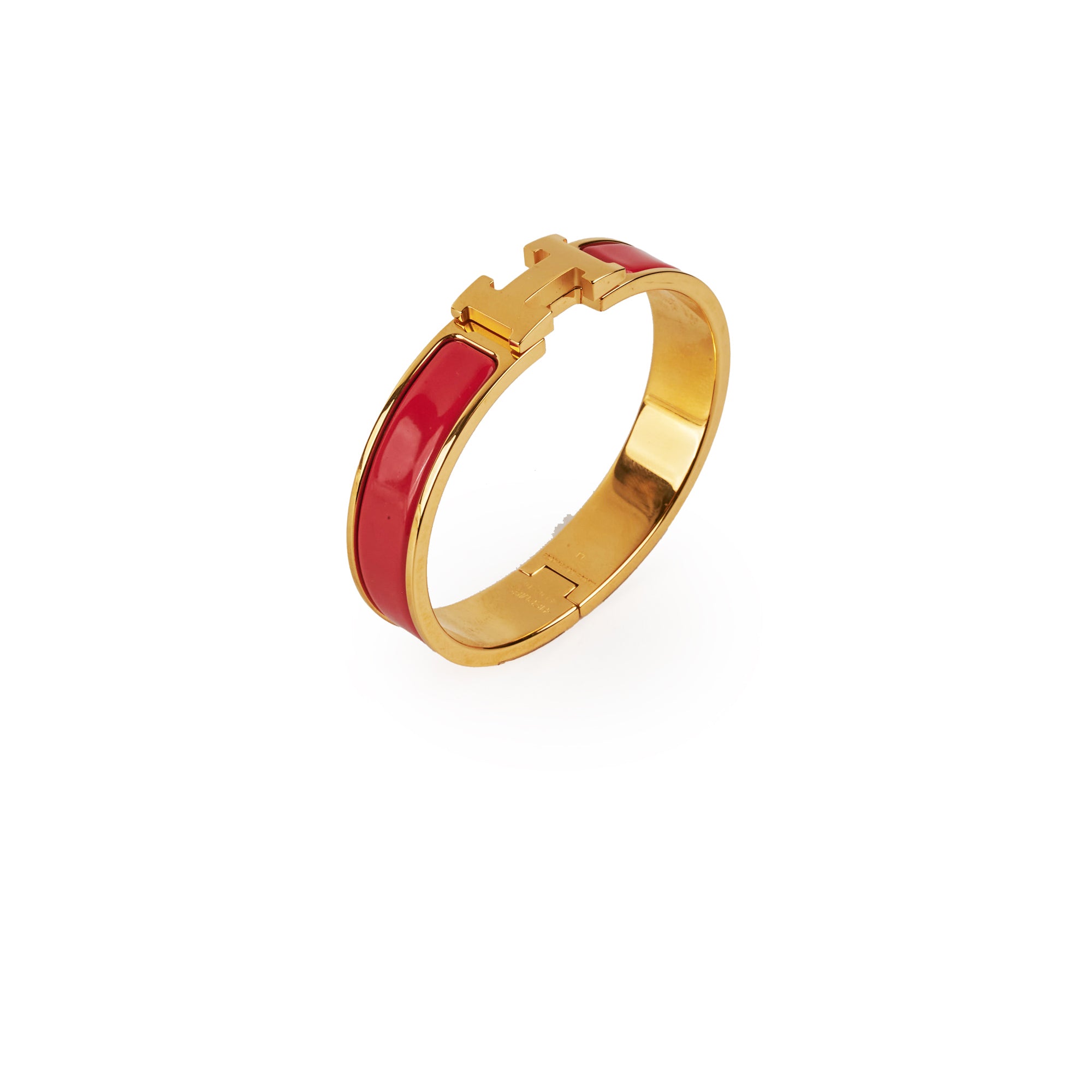 Hermes Clic H Bracelet Red PM – THE PURSE AFFAIR