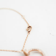 Cartier Juste Un Clou Rose Gold Diamond Necklace