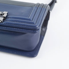 Chanel Boy Small Black/Navy Blue Chanel Boy Small Black/Navy Blue
