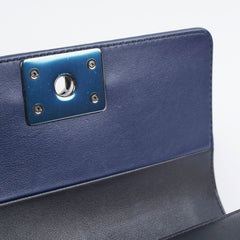 Chanel Boy Small Black/Navy Blue Chanel Boy Small Black/Navy Blue