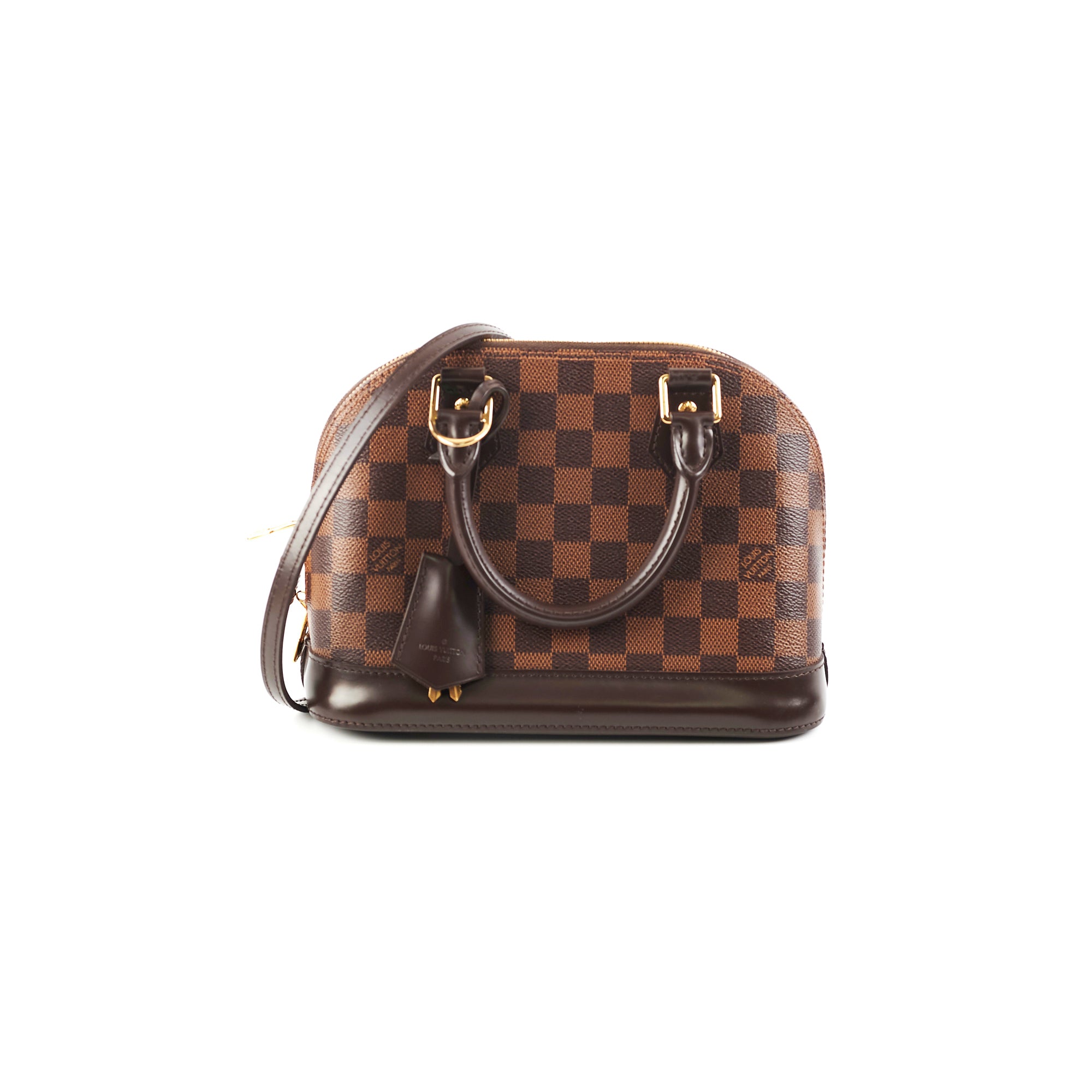 Louis Vuitton Alma BB Damier Ebene – THE PURSE AFFAIR
