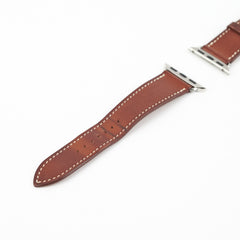 Hermes Fauve Barenia Apple Watch Strap 40mm (Y stamp) Hermes Fauve Barenia Apple Watch Strap 40mm (Y stamp)