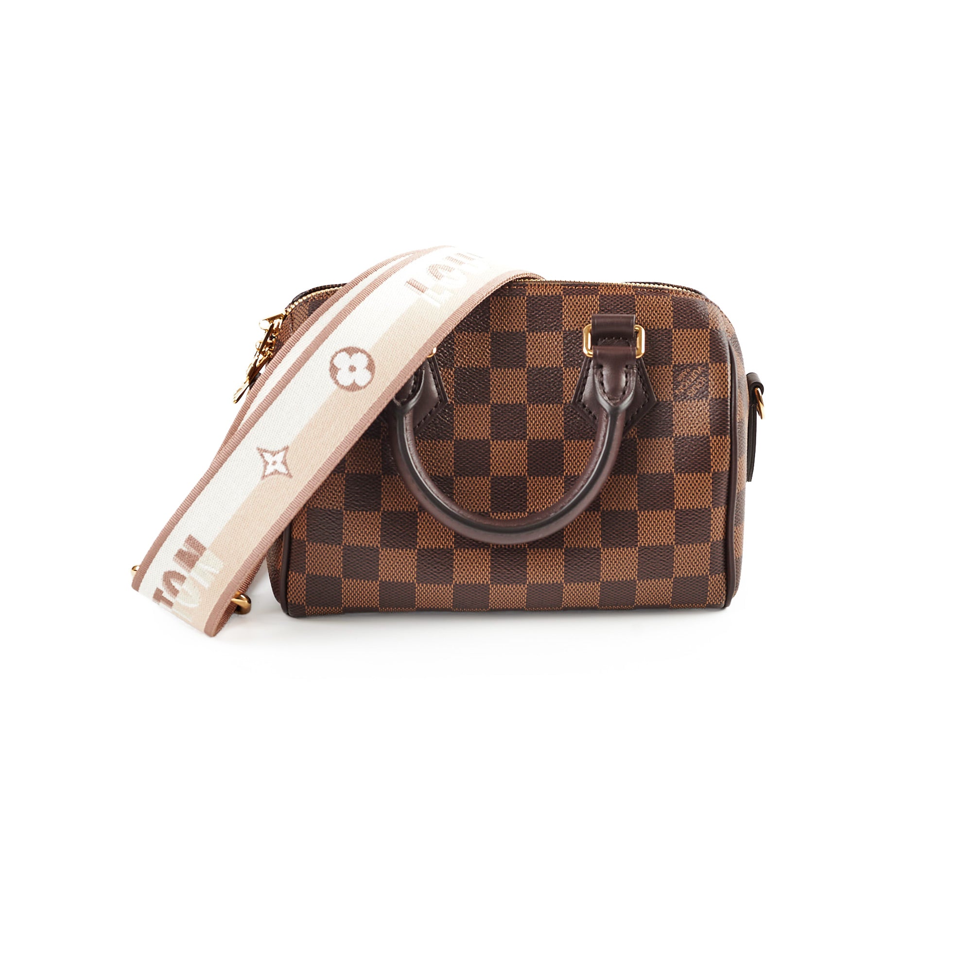 Louis Vuitton Speedy 20 Damier Ebene Canvas 2024 Microchip – THE