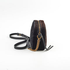 Gucci Marmont Velvet Bag Black Small Gucci Marmont Velvet Bag Black Small