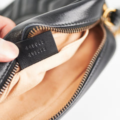 Gucci Mini Marmont Black Camera Bag