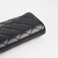 Chanel Long Wallet Black