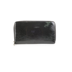 Louis Vuitton Epi Patent Zippy Wallet Black