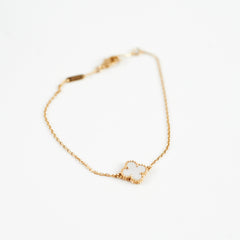 Van Cleef & Arpels VCA Sweet Alhambra Bracelet MOP Mother Of Pearl Van Cleef & Arpels VCA Sweet Alhambra Bracelet MOP Mother Of Pearl