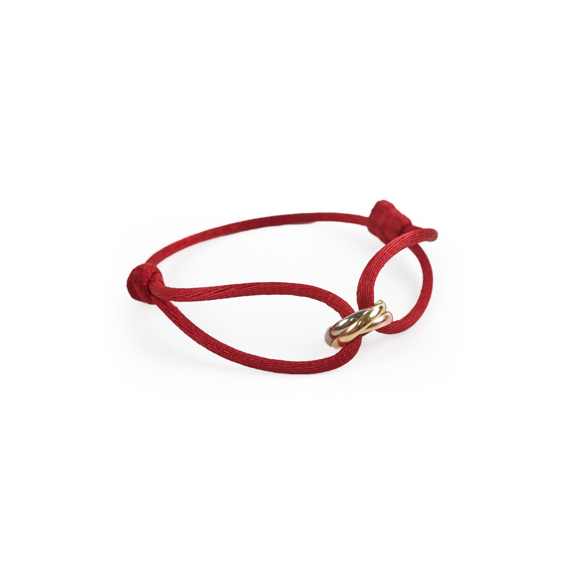 Cartier Trinity Bracelet Red Cord Cartier Trinity Bracelet Love