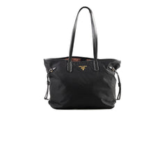 Prada Nylon Tote Bag Black Prada Nylon Tote Bag Black