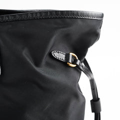 Prada Nylon Tote Bag Black Prada Nylon Tote Bag Black