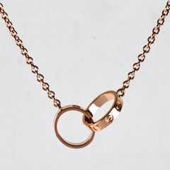 ITEM 23 - Cartier Baby Love Pink Gold Necklace 2022 ITEM 23 - Cartier Baby Love Pink Gold Necklace 2022