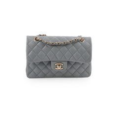 Chanel Classic Small Caviar Flap Grey 29 Series Chanel Classic Small Caviar Flap Grey 29 Series