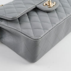 Chanel Classic Small Caviar Flap Grey 29 Series Chanel Classic Small Caviar Flap Grey 29 Series