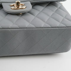 Chanel Classic Small Caviar Flap Grey 29 Series Chanel Classic Small Caviar Flap Grey 29 Series
