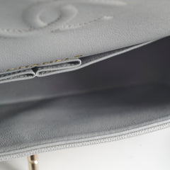 Chanel Classic Small Caviar Flap Grey 29 Series Chanel Classic Small Caviar Flap Grey 29 Series