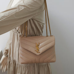 Saint Laurent Small Lou Lou Beige Saint Laurent Small Lou Lou Beige