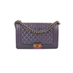 Chanel Old Mermaid Medium Boy Iridescent Boy Bag Chanel Old Mermaid Medium Boy Iridescent Boy Bag