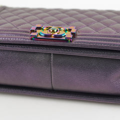 Chanel Old Mermaid Medium Boy Iridescent Boy Bag Chanel Old Mermaid Medium Boy Iridescent Boy Bag