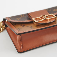 Louis Vuitton Dauphine Chain Wallet Monogram Bag Louis Vuitton Dauphine Chain Wallet Monogram Bag